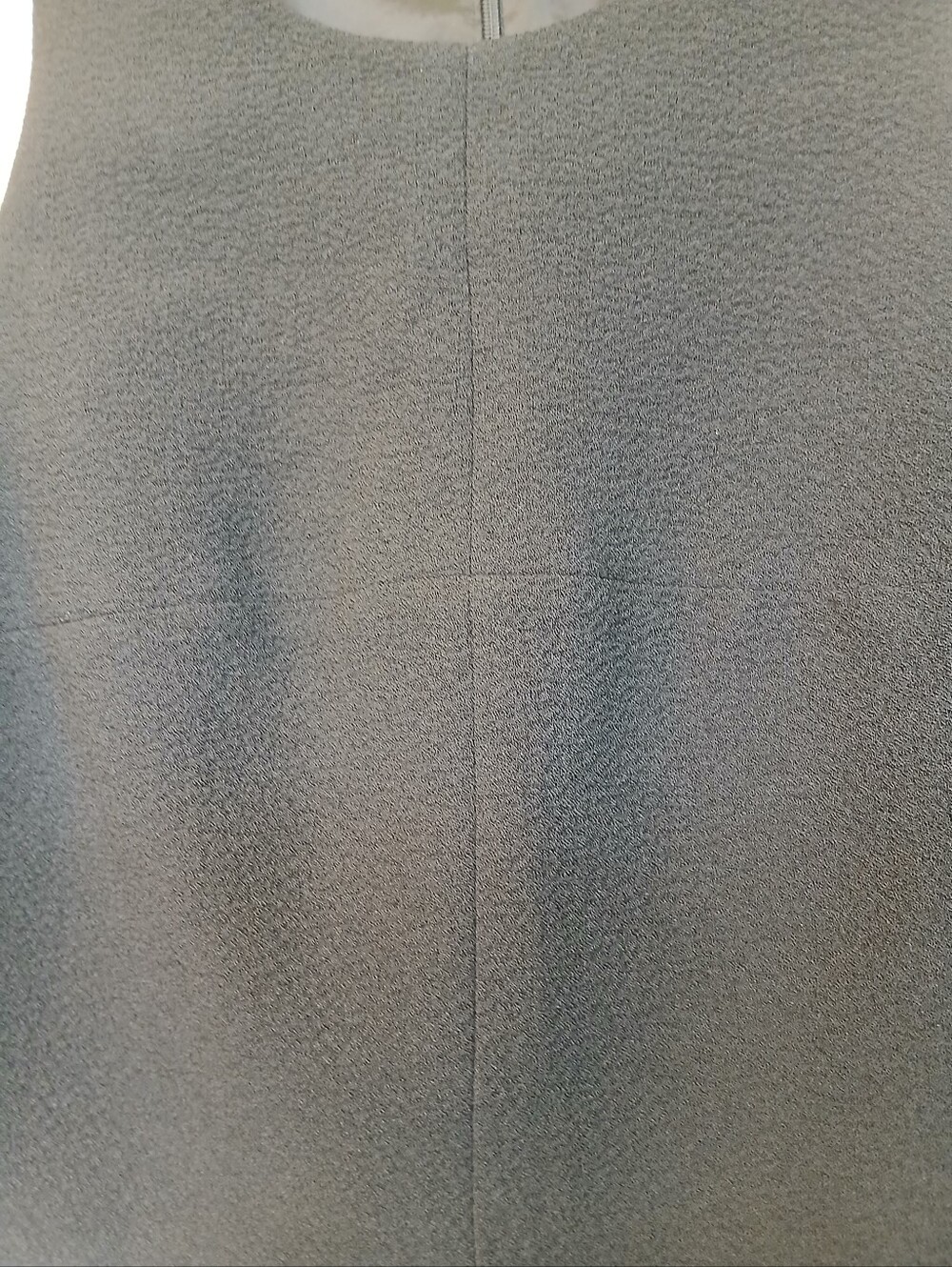 Black Halo Sanibel Black Crop Top Zipper Back Size 6 - Picture 3 of 9